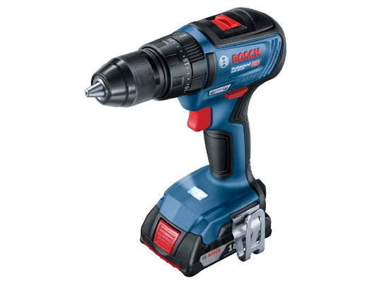 Аккумуляторная ударная дрель-шуруповерт Bosch GSB 18V-50 (2x2,0 Ah, Case)