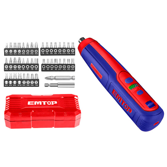 Аккумуляторный шуруповерт Emtop ECSR0403