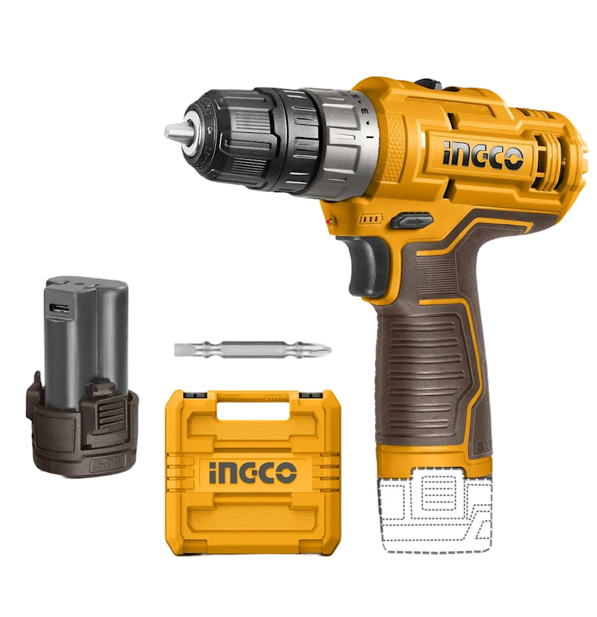Шуруповерт Ingco CDLI12202