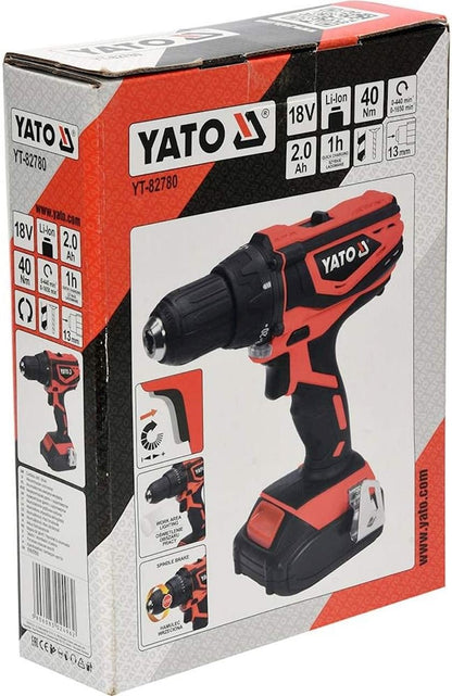 Дрель-шуруповерт Yato YT-82780