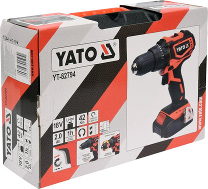 Дрель-шуруповерт Yato YT-82794