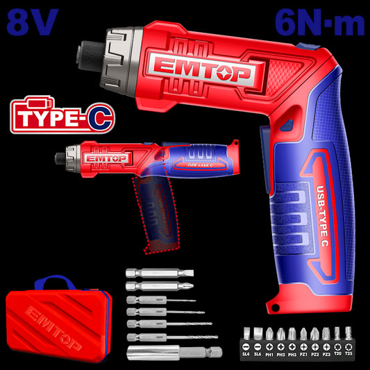 Электроотвертка Emtop ECSR0803