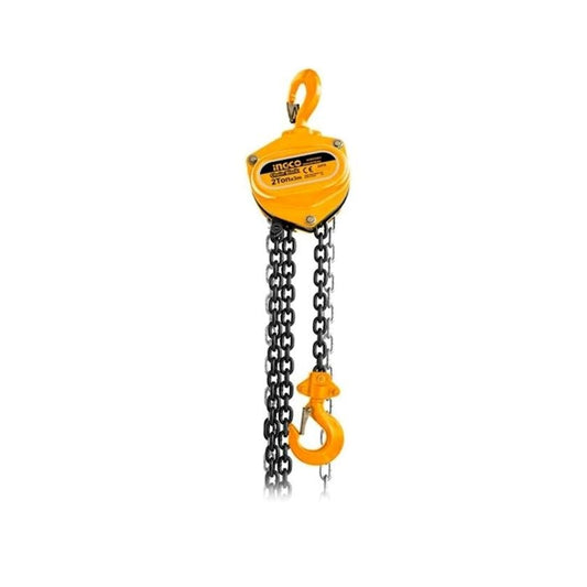 Цепной подъемник Ingco HCBK0203, 3000 кг, 3 м