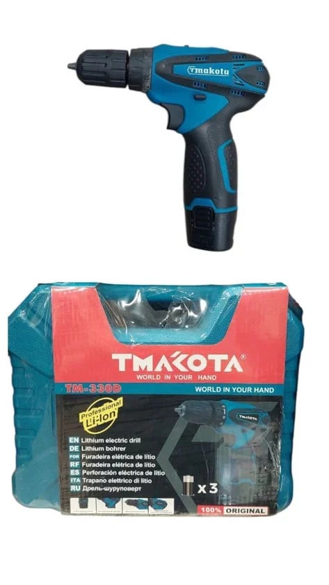 Аккумуляторная дрель Tmakota VTM330D