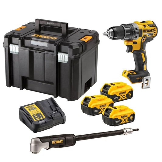 Шуруповерт DeWalt DCD791P3A 18 В 70 Нм 3 аккумулятора + кейс