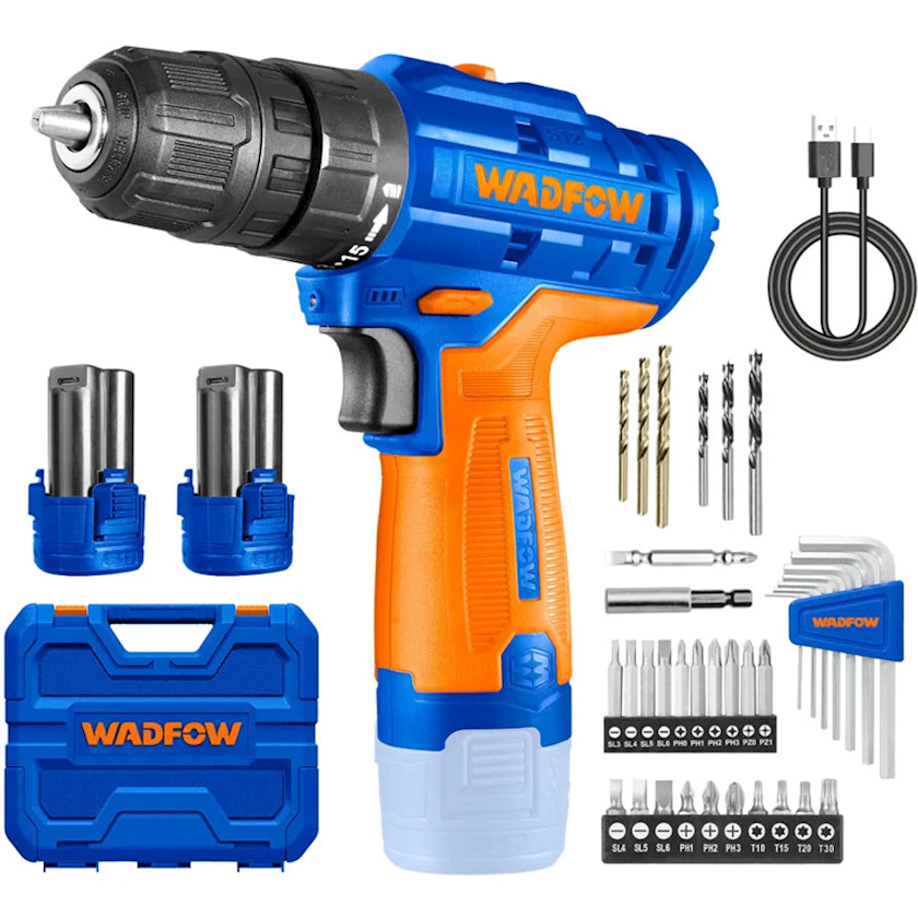 Дрель-шуруповерт Wadfow WCDS525