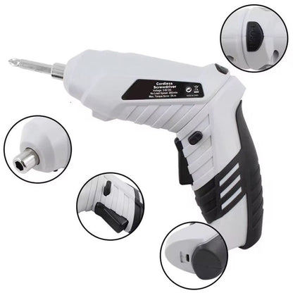 Flintronic Elektrikli Simsiz Tornavida Dəsti 3.6V/1300mAh 3.5Nm 25 Aksesuarlar USB Kabel LED İşıq - fan_49