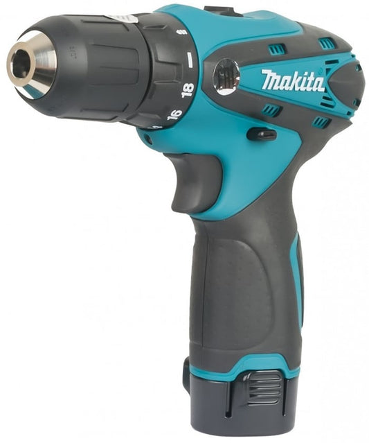 Шуруповерт Makita DF330DWE 10.8 В 14/24 Нм + 2 аккумулятора 1.3 Ач