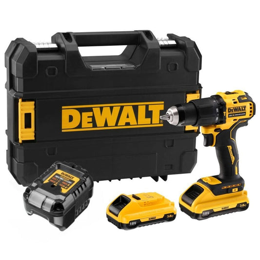 Шуруповерт DeWalt DCD709L2T-QW 18 В 65 Нм + 2 аккумулятора 3.0 Ач + кейс